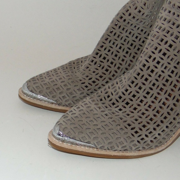 JEFFREY CAMPBELL Cromwell C2 Laser Cut Bootie - Picture 6 of 7